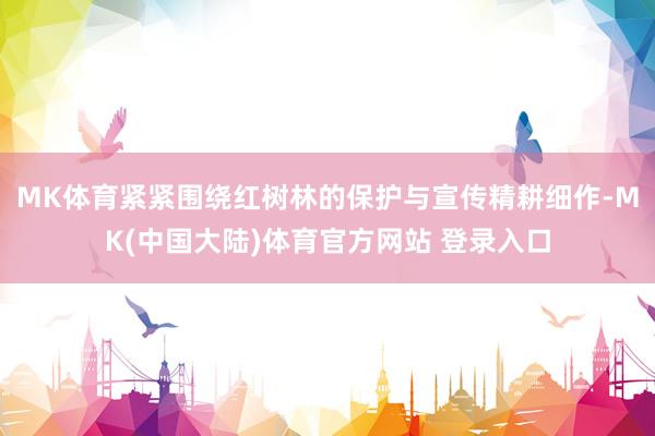MK体育紧紧围绕红树林的保护与宣传精耕细作-MK(中国大陆)体育官方网站 登录入口