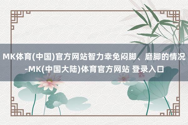 MK体育(中国)官方网站智力幸免闷脚、磨脚的情况-MK(中国大陆)体育官方网站 登录入口
